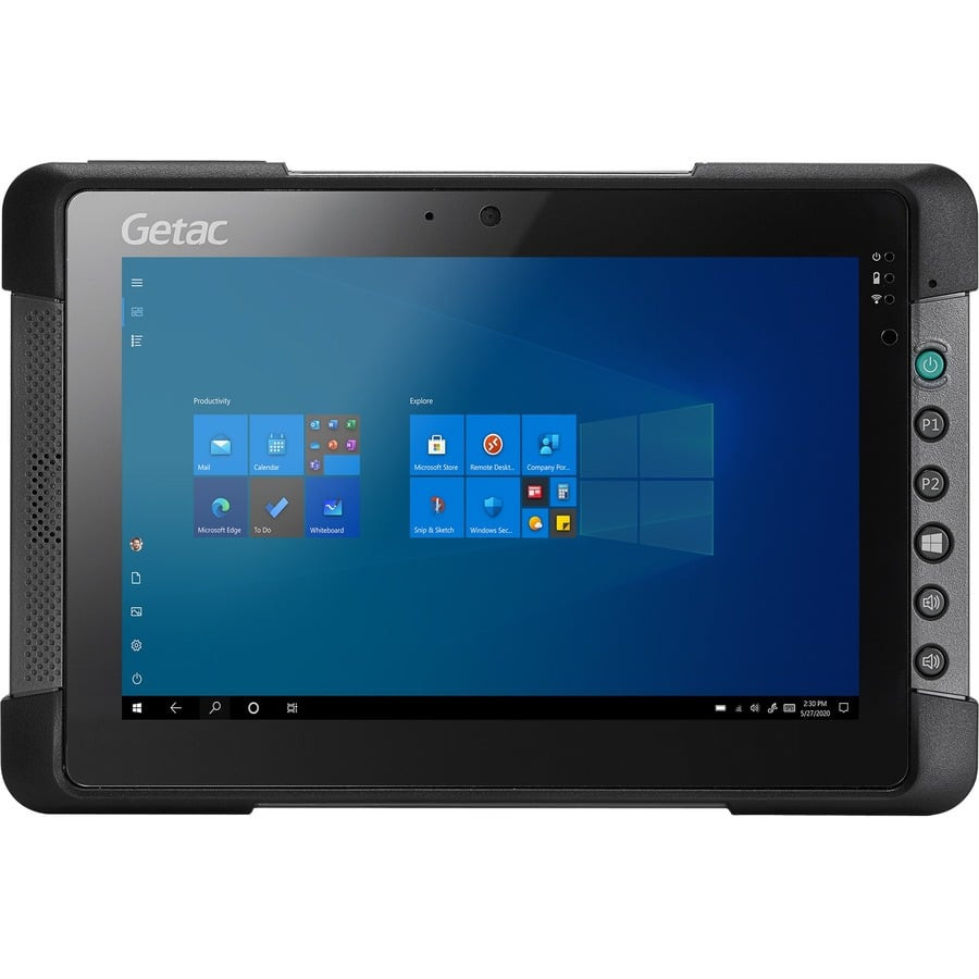 Getac T800G2 Basic - Intel Atom Processor x7-Z8750 8.1IN+Webcam Microsoft Windows 10 IoT Enterprise with 8GB RAM 256GB eMMC Sunlight Readable (LCD+Touchscreen+Stylus) US Power cord 8M Rear Camera Wifi (AX200) + BT ANSI TPM 2.0 - TD98I4DA53CX Getac T800G2 Basic - Intel Atom Processor x7-Z8750 8.1IN+Webcam Microsoft Windows 10 IoT Enterprise with 8GB RAM 256GB eMMC Sunlight Readable (LCD+Touchscreen+Stylus) US Power cord 8M Rear Camera Wifi (AX200) + BT ANSI TPM 2.0 - TD98I4DA53CX
