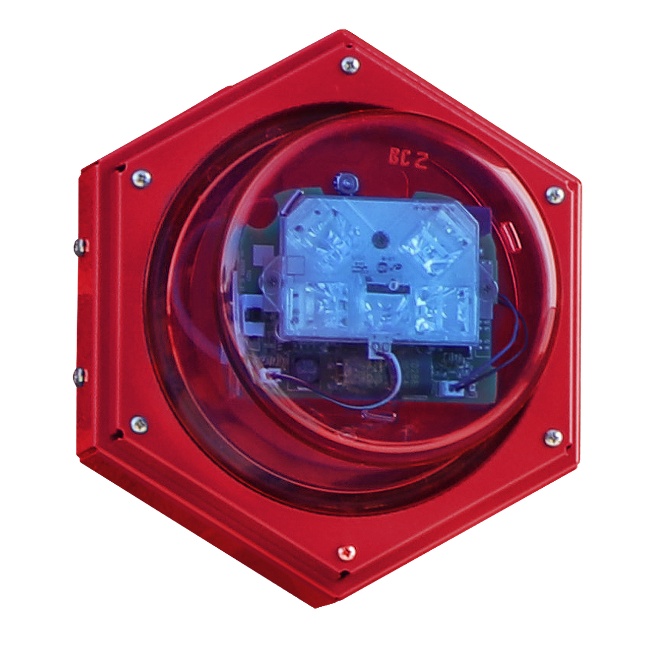 Valcom Informacast Ip Outdoor/Indoor Strobe, Red -Vip-997-Rd-Ic