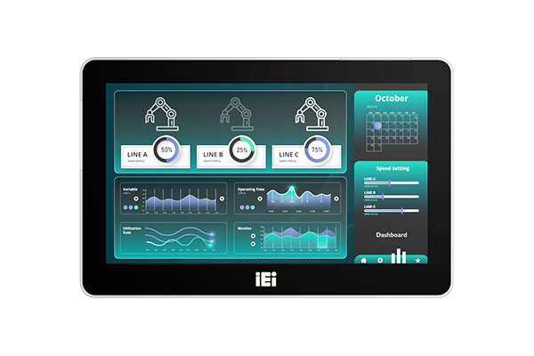 IEI 7” Fanless Panel PC with Rockchip RK3566 Processor - AFL4-W07-RK3566