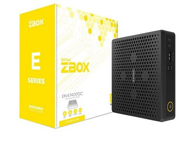 Zotac Magnus En474070C Compact Creator System - Desktop - Intel - Core I7 - 14700Hx - 2.1Ghz - 20-Core - 5.5Ghz - Ddr5 - 5600Mhz - Nvidia Geforce Rtx 4070 - Ac Adapters - 330Watt - Wi-Fi, Bluetooth 5.2 - ZBOX-EN474070C-BE/BE1/J/U/K/AUS