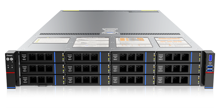 Gooxi Dual-Socket Server, Dual-Socket High-Performance Computing - SL201-D12R-NV-G4
