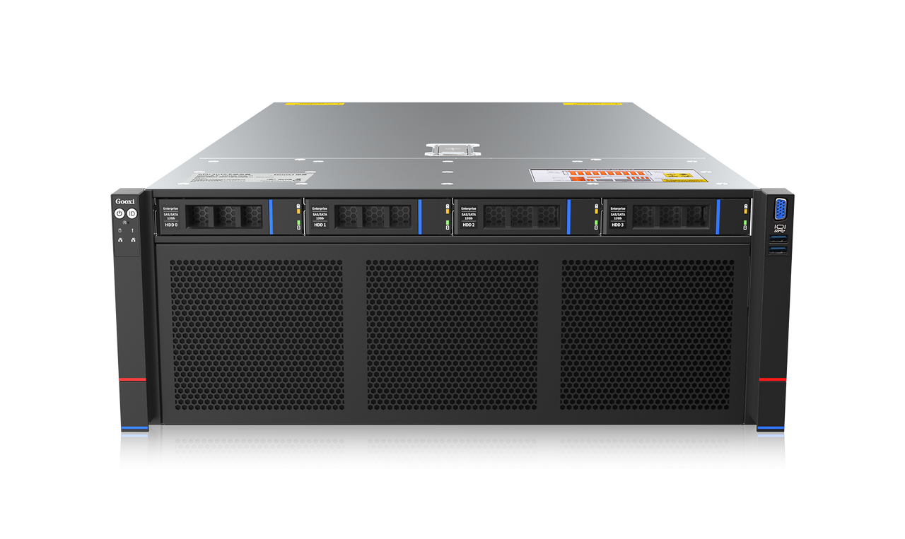 Gooxi Intel AI Server, Integrated Training and Inference - AS4110G-D04R-G4