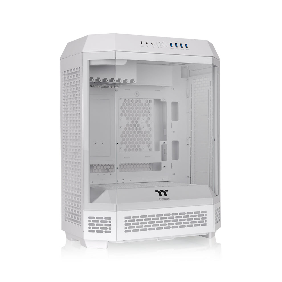 Thermaltake Tower 600 Snow Mid Tower Chassis, Accommodate Up to Thirteen 120mm Fans Or Nine 140mm fans - CA-1Z1-00M6WN-00