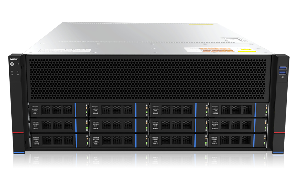 Gooxi Intel AI Server, GPU Computing - AS4105G-D12R-G3