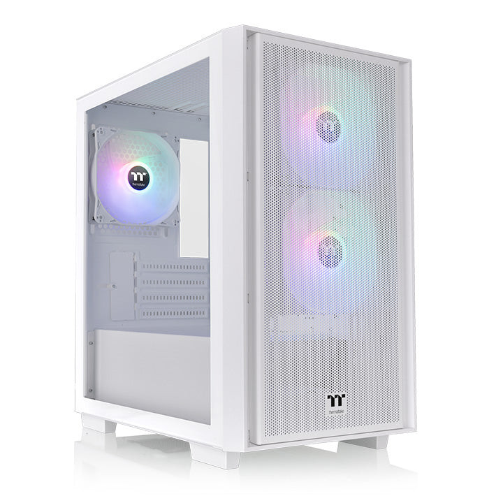 Thermaltake Versa H16 TG ARGB Snow Micro Tower Chassis - CA-1Y8-00S6WN-01