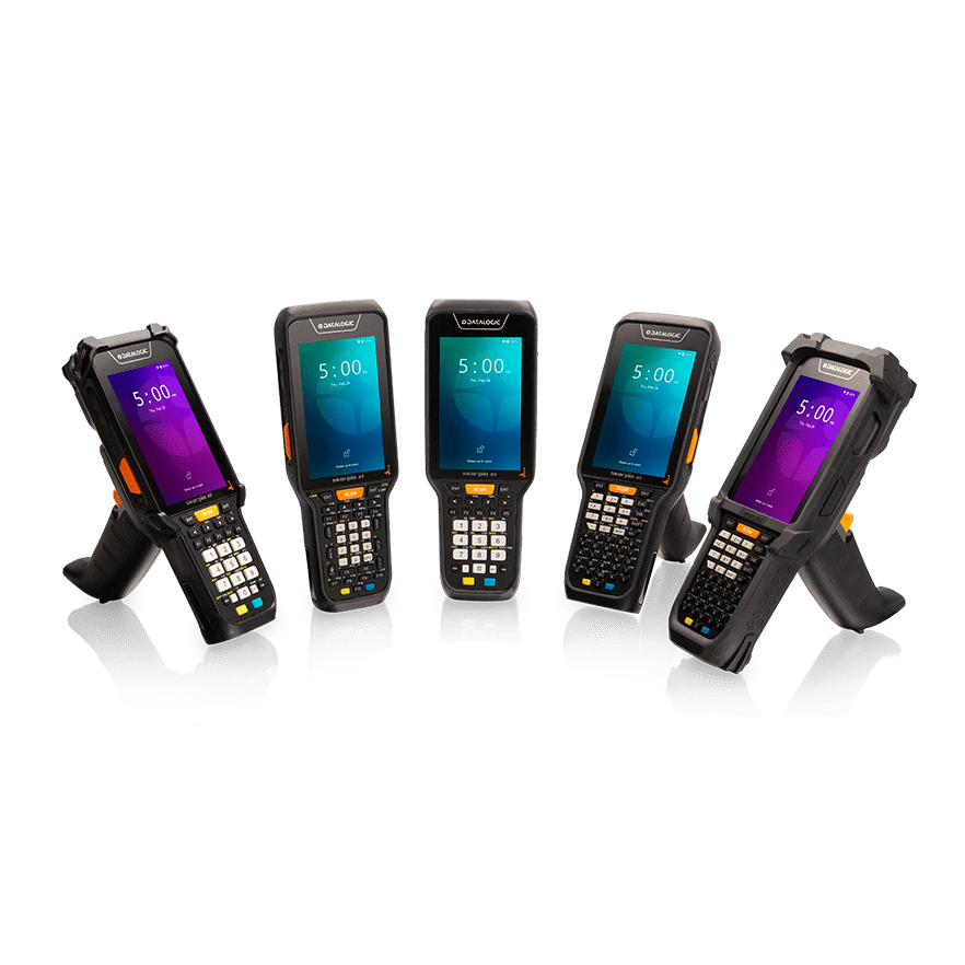 Datalogic Skorpio X5 Pistol Grip, 802.11 a/b/g/n/ac, 4.3" display, BT V5, 4GB RAM/64GB Flash, 28-Key Numeric, 2D Imager SR w Green Spot, Android 10, with Extended Battery - 943500035
