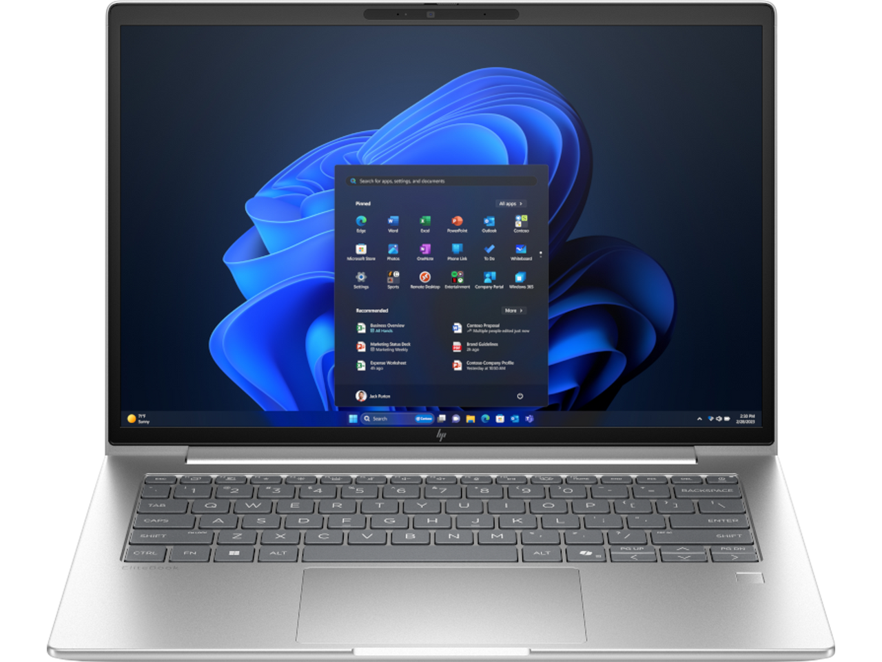 HP EliteBook 6 G1i 14 Notebook AI PC with 3 Yr Warranty & Wolf Pro Security - C03Q0UA#ABA