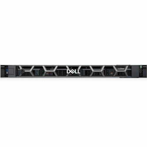 Dell PowerEdge R660xs 1U Rack-mountable Server - 1 Xeon Silver 4410Y 2 GHz - 32 GB RAM - 480 GB SSD - Intel Chip - 2 Processor Support - 1.50 TB RAM Support - DDR5 SDRAM - Gigabit Ethernet - 8 x SFF Bay(s) - 2 x 800 W