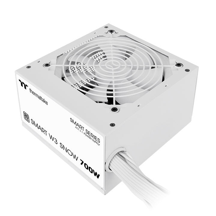 Thermaltake SMART W3 Snow 700W, 80 PLUS Certified and Compatible With ATX 3.1 Standards - PS-SPW-0700NNFAWU-W