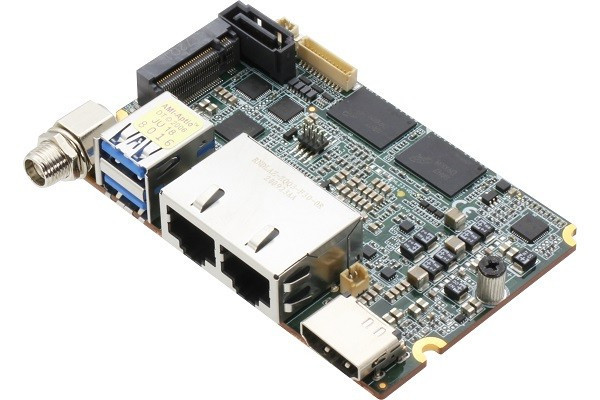 Aaeon DENEXT-V2K8-A11-0002 - 86 x 55mm Single Board with AMD Ryzen Embedded V2000 Series Processor