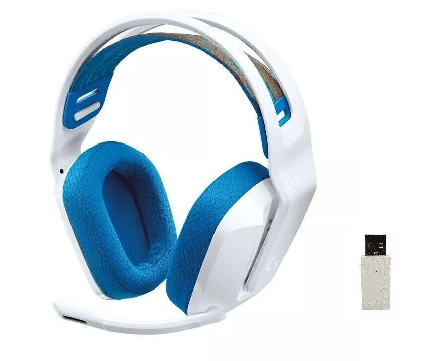Logitech G535 WIRELESS GAMING HEADSET - WHITE - 981-001029