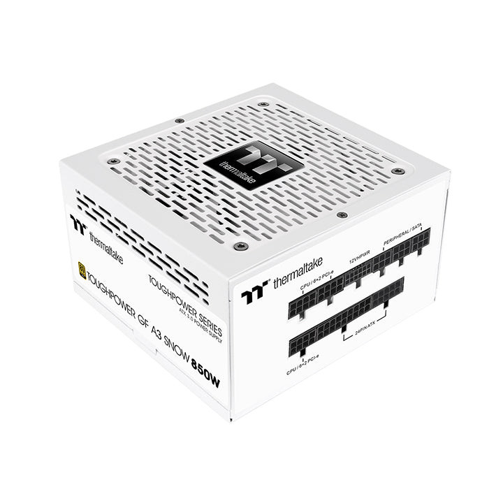Thermaltake Toughpower GF A3 850W Snow ATX 3.0 PCI-E 5.0 With 450W 12VHPWR Connector Power Supply - PS-TPD-0850FNFAGU-N