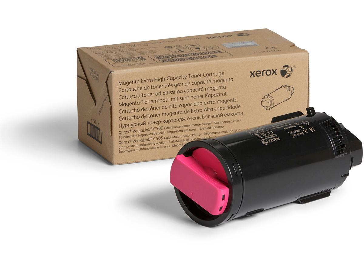 Xerox Genuine VersaLink C500 Color Printer, C505 Color Multifunction Printer Magenta, Extra High capacity Toner Cartridge (9000 Pages) - 106R03867