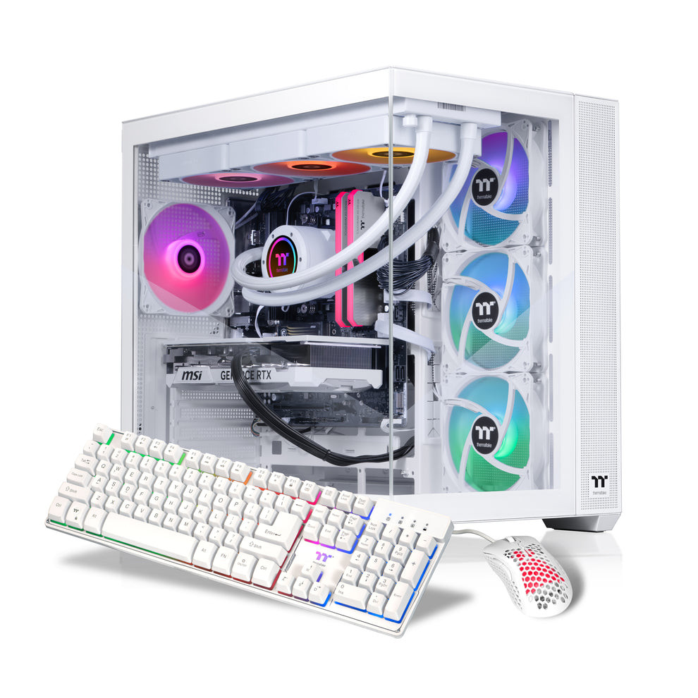 Thermaltake Vista 47TS, AMD Ryzen 9 9900X Processor and NVIDIA GeForce RTX 4070 Ti Super Graphics Card - V38S-B650-7TS-LCS