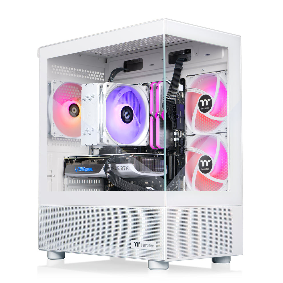 Thermaltake Vista 46TS, AMD Ryzen 7 9700X CPU and NVIDIA GeForce RTX 4060 Ti Graphics Card - V17S-B650-46T-LCS