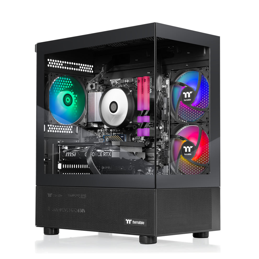 Thermaltake Vista 460, AMD Ryzen 5 5600X CPU and NVIDIA GeForce RTX 4060 Graphics Card - V17B-B550-460-LCS