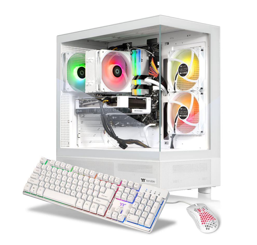 Thermaltake Vista 460TS, AMD Ryzen 7 5800X3D Processor And NVIDIA GeForce RTX 4060 Ti Graphics Card - V27S-B550-46T-LCS