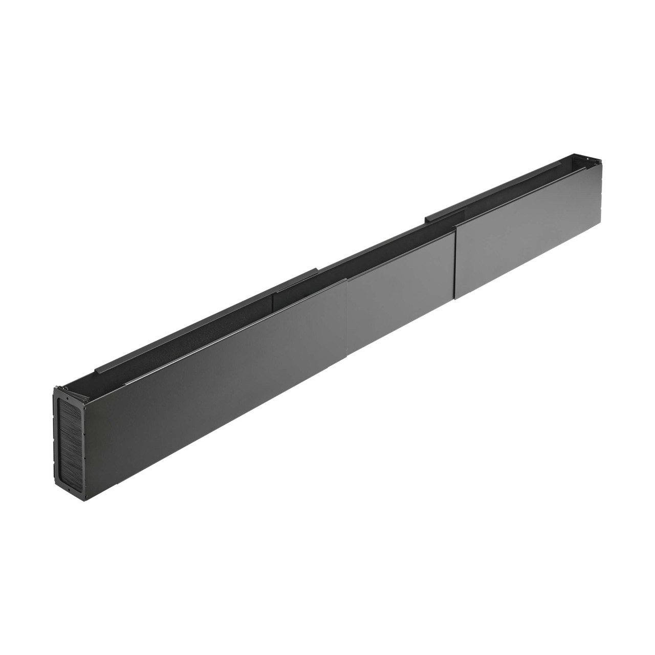 Eaton Tripp Lite series Horizontal Cable Trough, Black - SRCABLETROUGH
