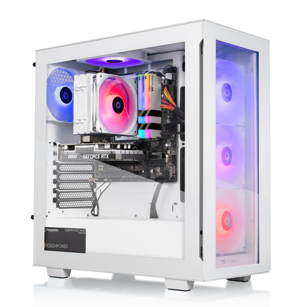 Thermaltake View i350 R4 V2, Intel Core i5-12400F Processor and NVIDIA GeForce RTX 3050 Graphics Card - V35S-B66R-350-LCS