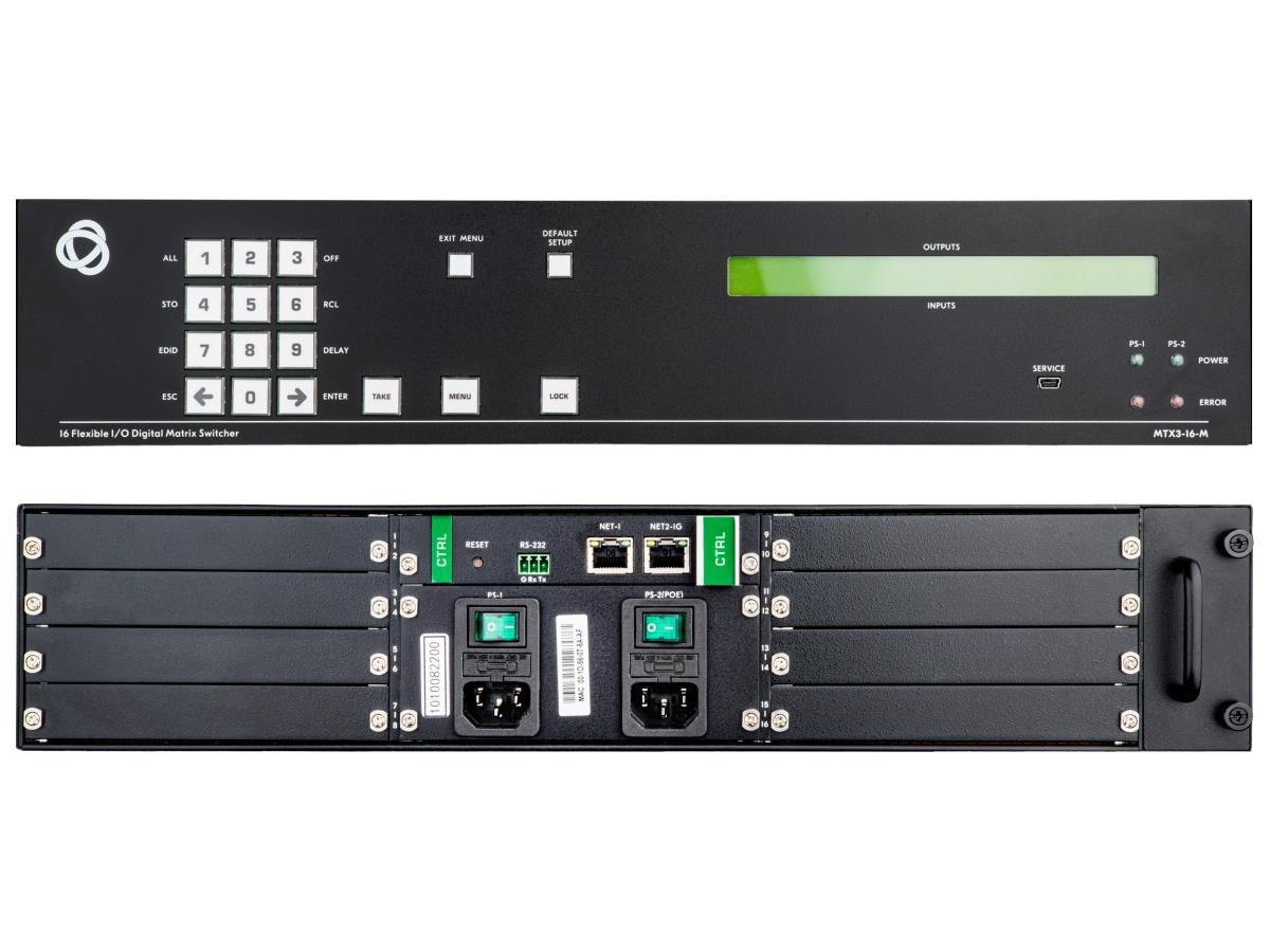 Kramer 16x16 8K Flexible Modular Matrix Chassis - 28-70001630