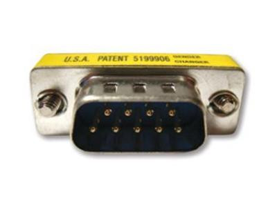 Kramer AD-D9M-D9M 9-pin D Male to Male Gender Changer - 99-9999000