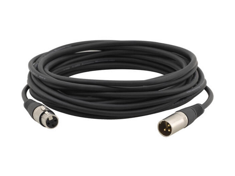 Kramer 3-Pin XLR Male to 3-Pin XLR Female Quad-Style Cable (15') - 95-12110015