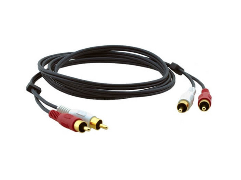 Kramer 3.5mm to 2 RCA Breakout Cable (50') - 95-0202050