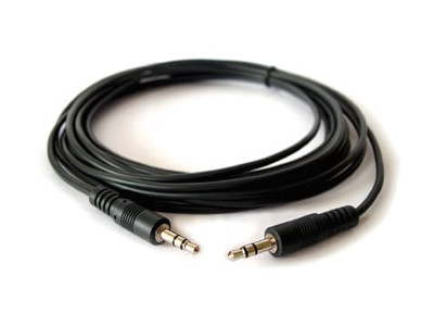 Kramer CP-A35M/A35M Plenum-Rated 3.5mm TRS Male to Male Mini Stereo Audio Cable (75') - 95-0101075