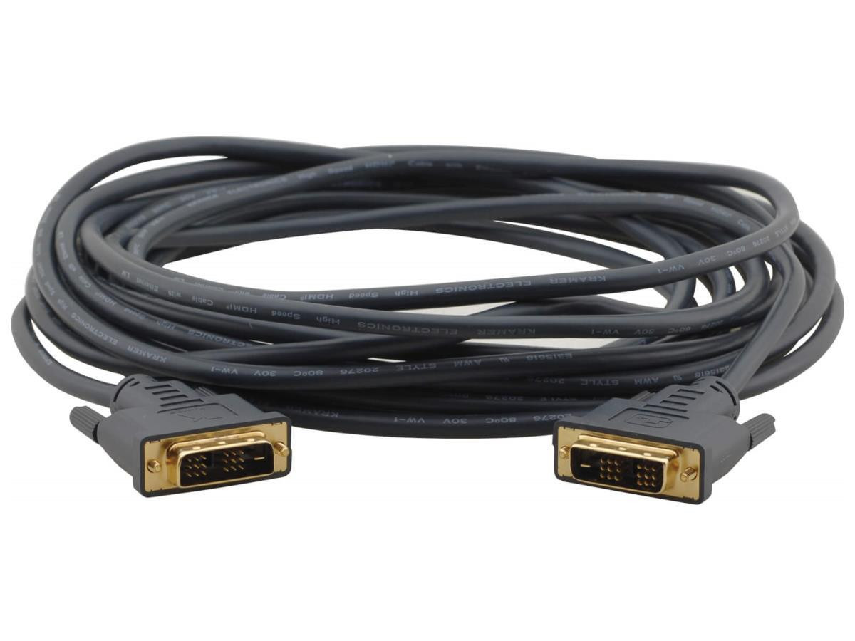 Kramer C-MDM/MDM Flexible DVI Cable (6') - 97-0640006