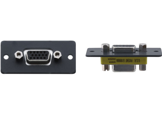 Kramer WX-2F 15-Pin HD (F) to 15-Pin HD (F) Wall Plate Insert - 85-01105199