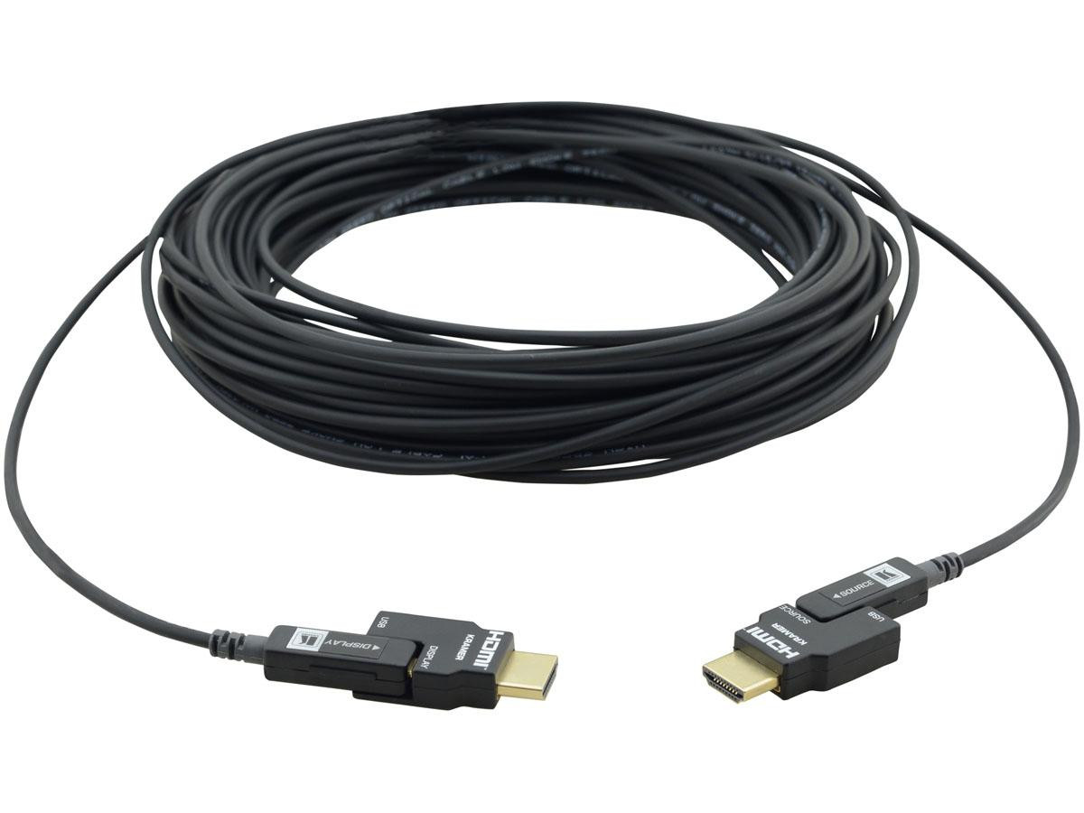 Kramer CP-AOCH-197 High-Speed Fiber Optic HDMI Cable (197') - 97-0416197