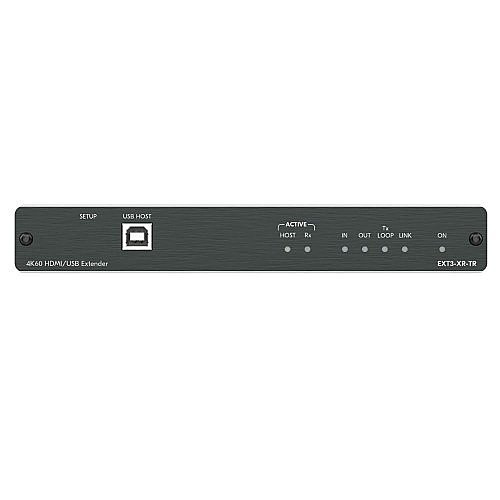Kramer 50-80572290 4K 60 HDMI Extender - USB, Ethernet, RS–232 - IR Over Extended Reach HD-BaseT 3.0 - Black - 50-80572290