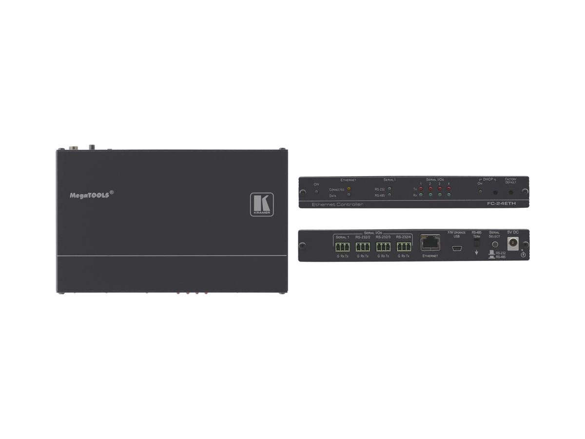 Kramer 30-80182190 4-Port Serial Control Gateway - 30-80182190