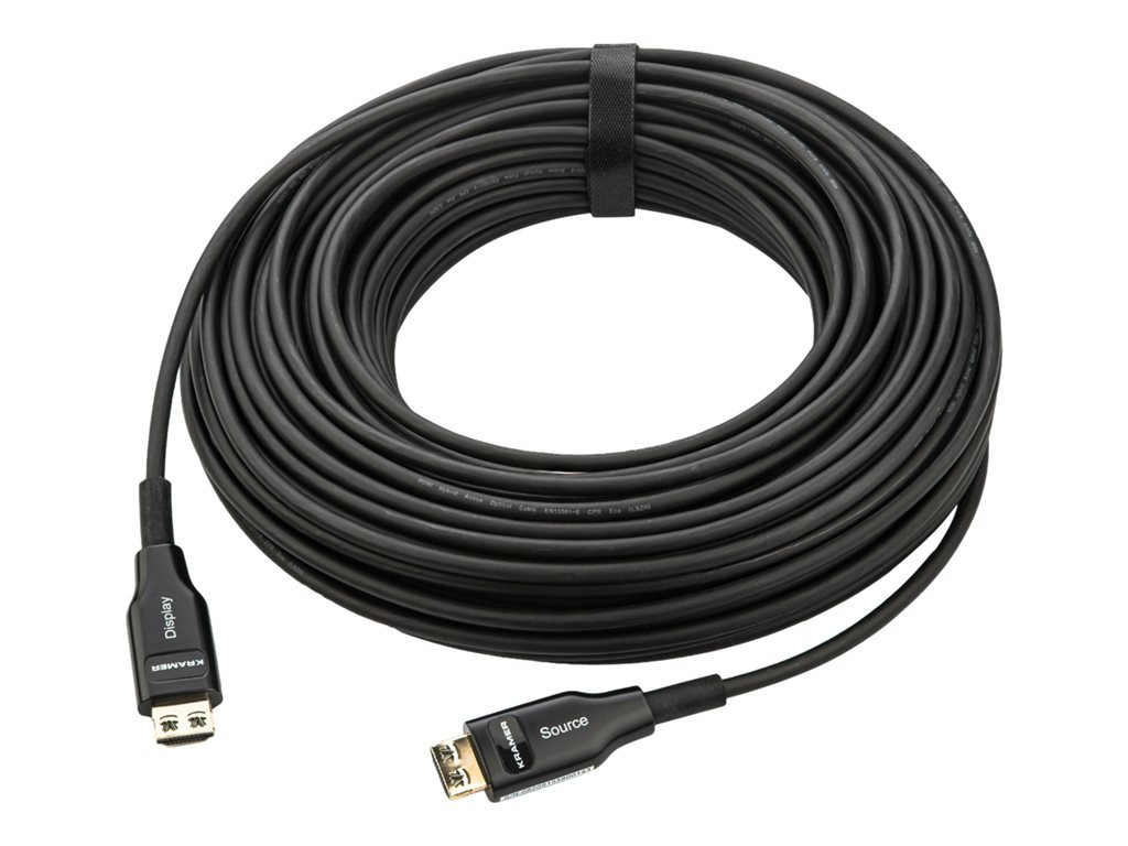 Kramer CLS-AOCH/60F High-Speed HDMI Optic Hybrid LSHF Cable (33') - 97-04160033