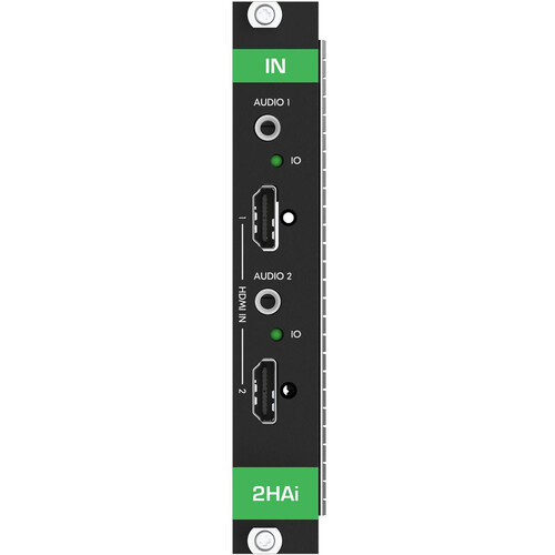 Kramer 2-Port 4K60 4:4:4 HDMI Modular Input Card with Analog Audio - 20-70014098