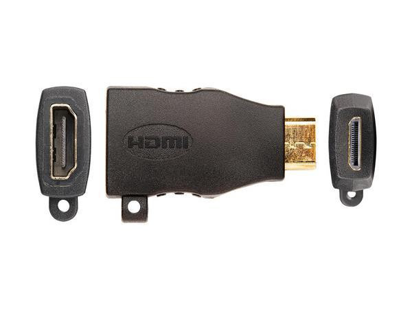 Kramer Mini-HDMI Male to HDMI Female Adapter - 99-9191025