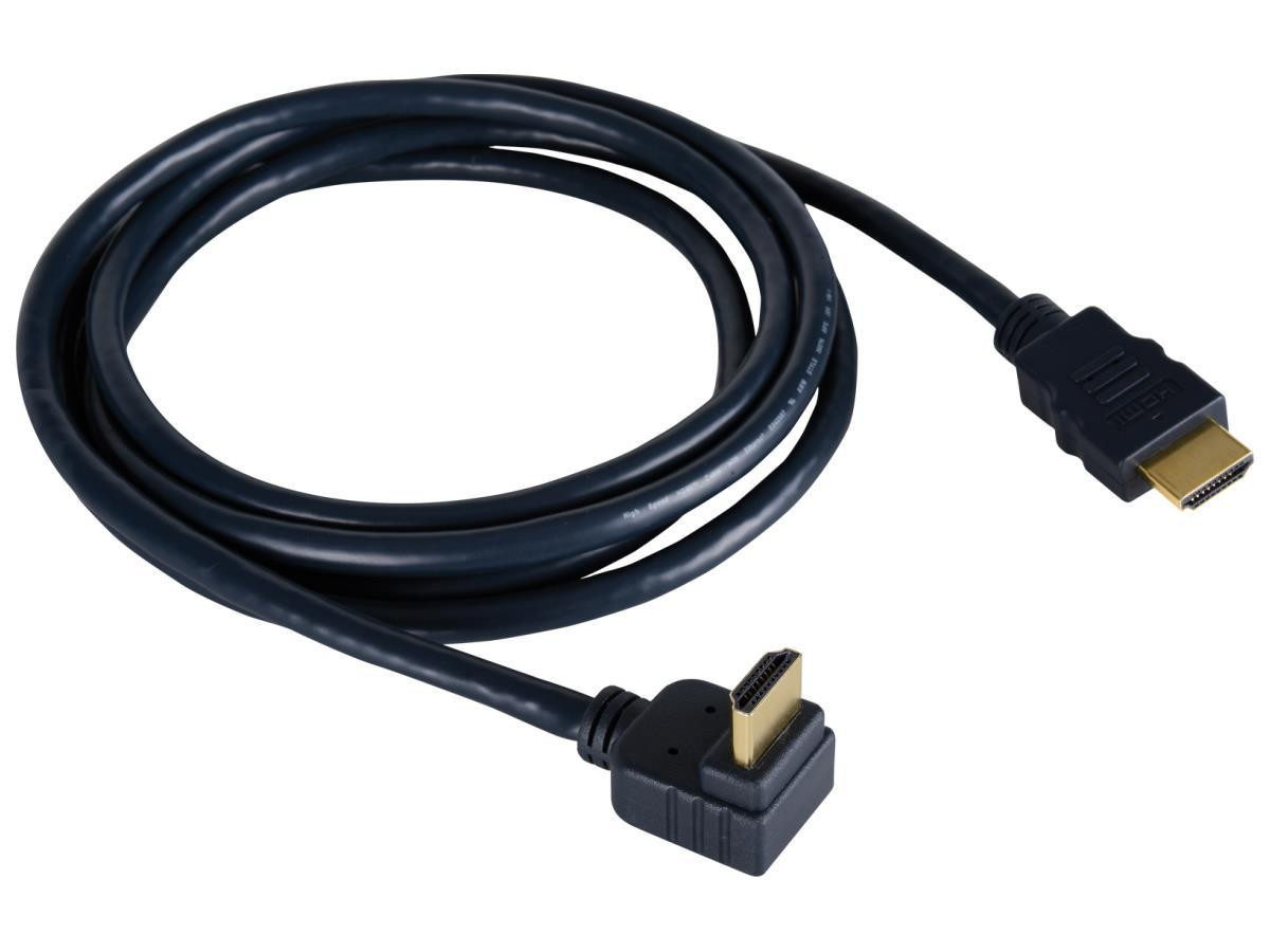 Kramer Right-Angle High Speed HDMI Cable with Ethernet-15ft - 97-0143015
