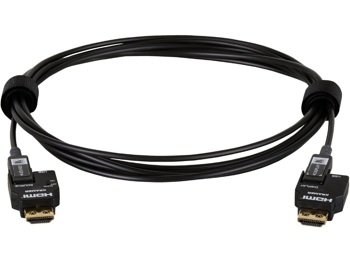 Kramer Secured Active Optical High Speed Pluggable HDMI 1.4 Cable - 6ft - 97-0418006