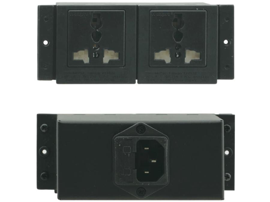Kramer TBUS Dual Power Socket Module (France) - 80-002299