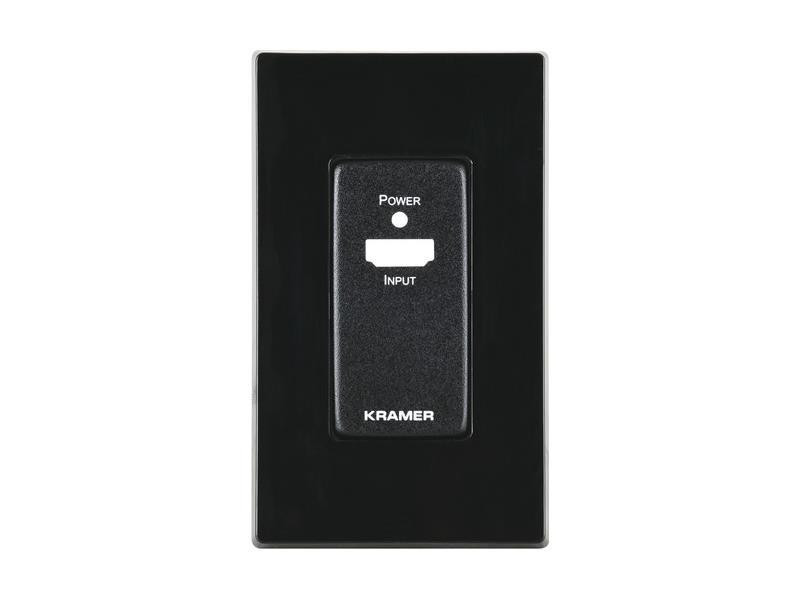 Kramer 50-00013699 Frame and Faceplate Panel Set (Black) - 50-00013699