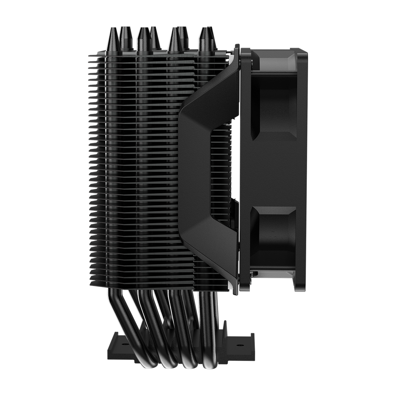 Cooler Master HYPER 411 NANO High Performance Compact Cooler - Direct Contact Technology - All Black Aesthetic - AMD and Intel Compatibility - Easy Fan Mount