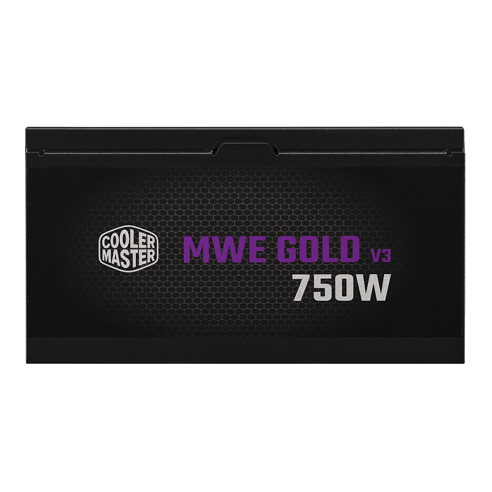 Cooler Master MWE Gold 750 V3 ATX 3.1 - ATX 3.1 Support & A Durable 12V-2x6 Cable - 80 Plus Gold Certified Efficiency - 10-Year Warranty - 750: MPX-7503-AFAG-2