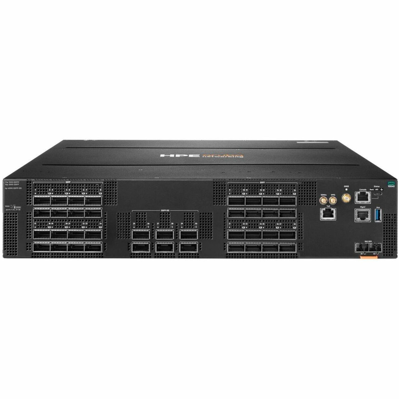 Aruba CX 10040 32p QSFP28 100G 6p QSFP-DD 400G Front-to-Back 4xFan 2xPSU AC Bundle - S4R54A