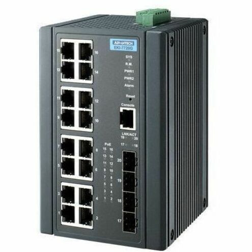 Advantech EKI-7720G-4FPI Ethernet Switch - EKI-7720G-4FPI-BE