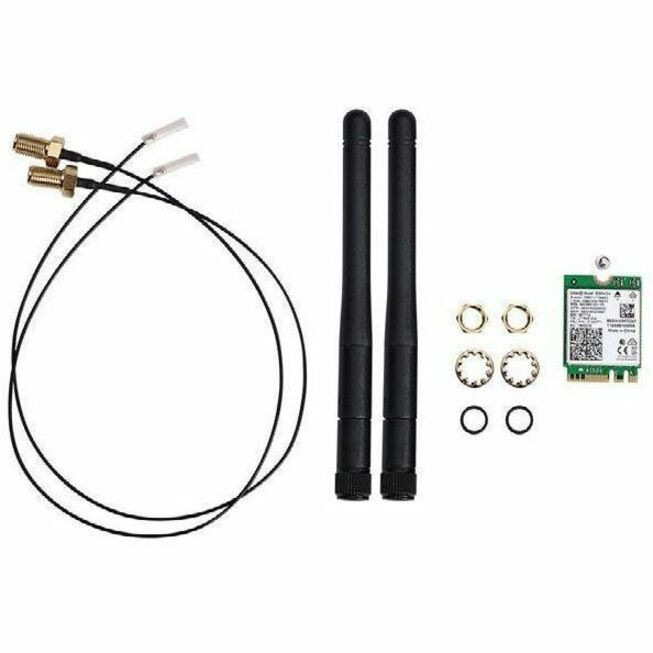 Advantech AIW-166K4 IEEE 802.11a/b/d/e/g/h/i/k/n/r/u/v/w/ac/ax Bluetooth 5.3 Tri Band Wi-Fi/Bluetooth Combo Adapter - AIW-166K4