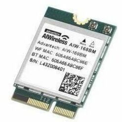 Advantech AIW-168 IEEE 802.11ax Bluetooth 5.3 Tri Band Wi-Fi/Bluetooth Combo Adapter - AIW-168BM