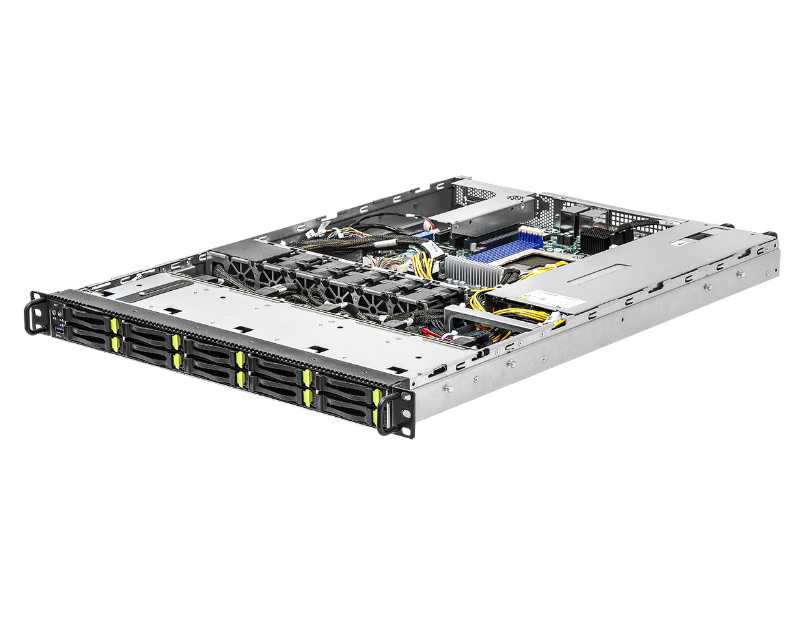 AsRock 1U10E-ALTRA/1L2T 1U Rackmount With 1+1, 80-PLUS Platinum, 650W Slim PSU - Single Socket (LGA 4926), Supports Ampere Altra Max/Ampere Altra Processors - 8 DIMM Slots (1DPC), Supports DDR4 288-Pin RDIMM, LRDIMM