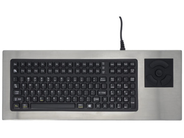 ikey DT-2000-FSR - Keyboard - industrial - with Force Sensing Resistor Pointing Device - PS/2 - Key Switch: Tactile - DT-2000-FSR-IS-CXPS2/USB