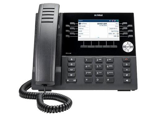 Mitel 6930w IP Phone - VoIP phone - IEEE 802.11a/b/g/n (Wi-Fi) / Bluetooth 5.0 - SIP, MiNet - 72 lines - 50008386