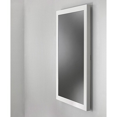 Chief Impact On-Wall Kiosk with Protective Glass - Portrait 65 Inch White - LW65UWPG Chief Impact On-Wall Kiosk with Protective Glass - Portrait 65 Inch White - LW65UWPG